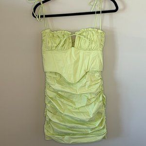 Lime Green Body-con Dress